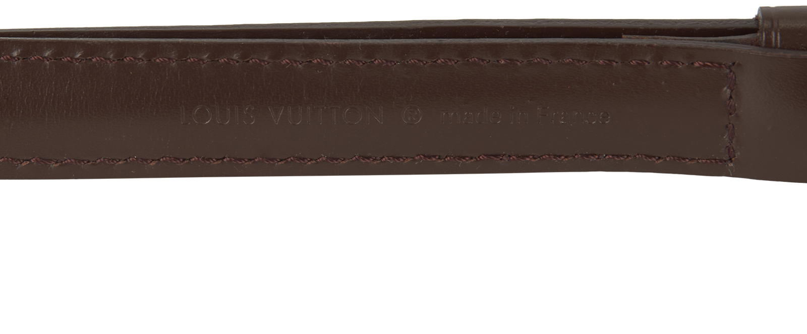 Louis Vuitton Adjustable Shoulder Strap, &pound;250, Accessories, Brown, Leather, Other view